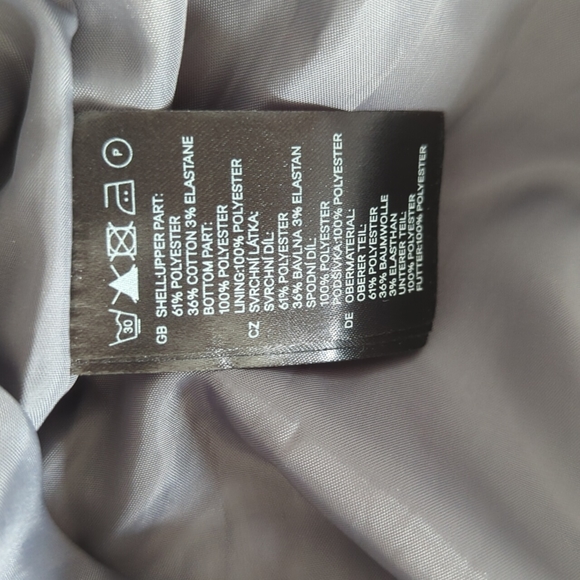 H&M grey semi-formal strapless dress size 10 - Picture 4 of 5